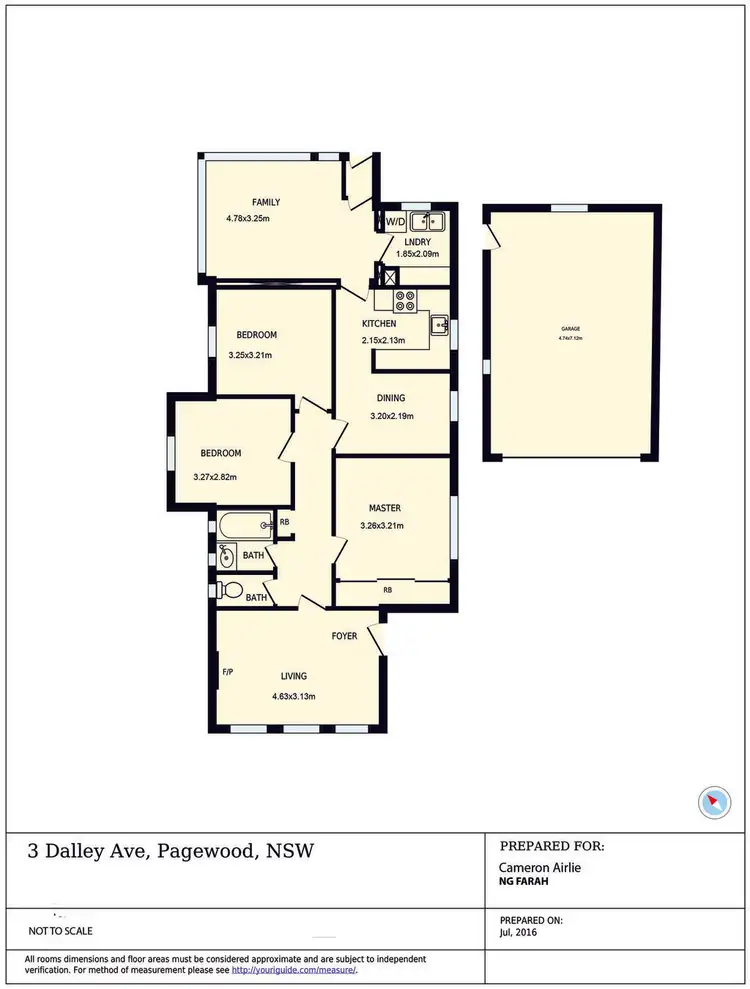 Floorplan of Homely house listing, 3 Dalley Avenue, Pagewood NSW 2035