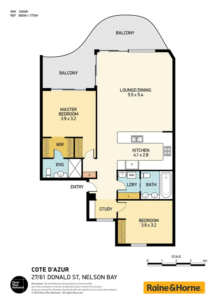 Floorplan of Homely unit listing, 27/61 Donald Street, Nelson Bay NSW 2315
