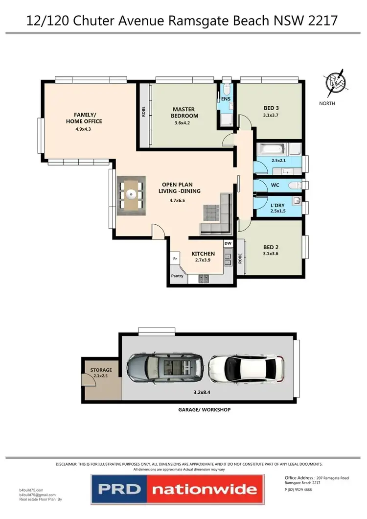 Floorplan of Homely unit listing, 12/120 Chuter Avenue, Ramsgate Beach NSW 2217