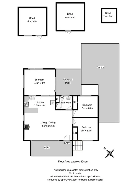 Floorplan of Homely house listing, 12 Erica Road, Primrose Sands TAS 7173