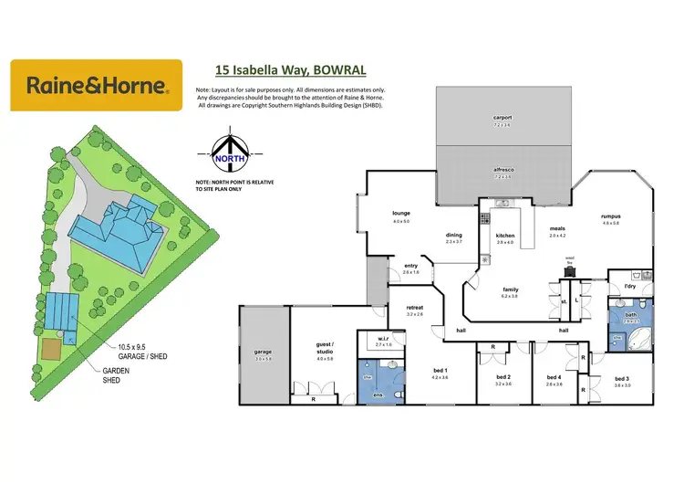 Floorplan of Homely house listing, 15 Isabella Way, Bowral NSW 2576