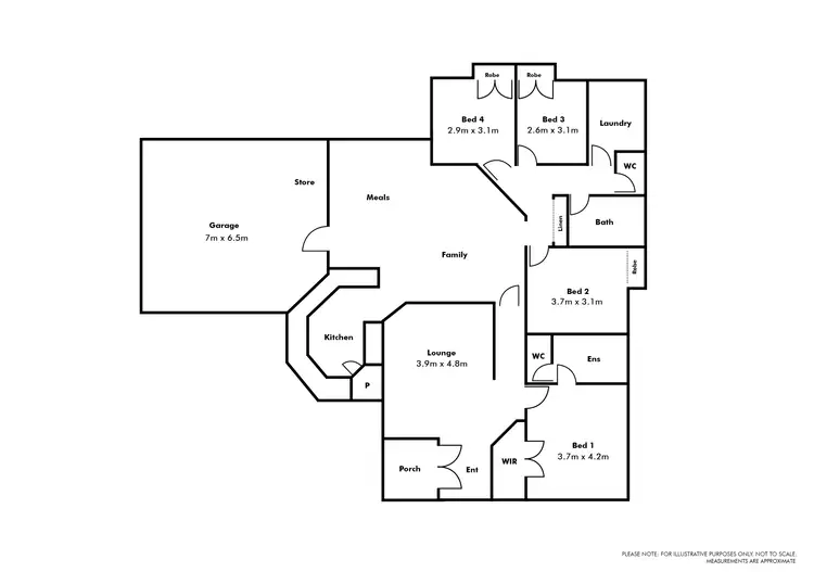 Floorplan of Homely house listing, 37B Holman Street, Melville WA 6156