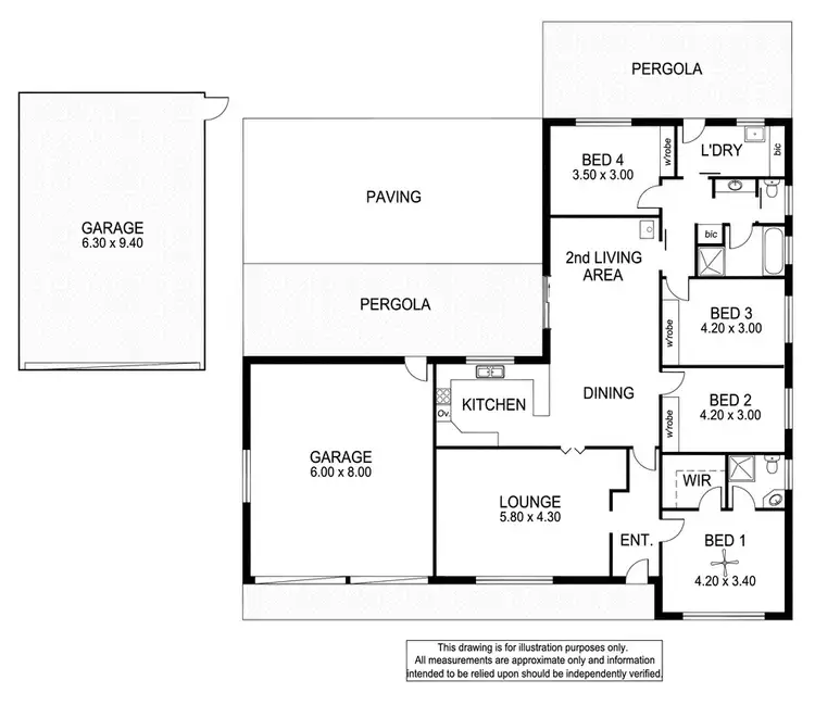 Floorplan of Homely house listing, 168 Moyhall Road, Naracoorte SA 5271