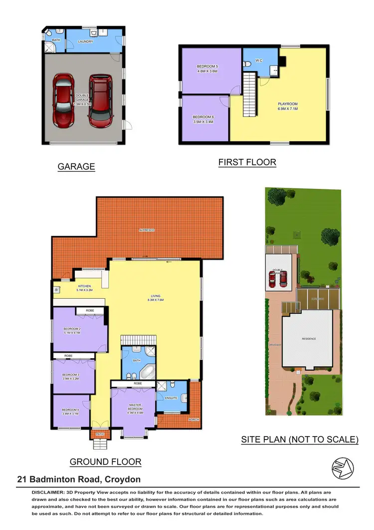Floorplan of Homely house listing, 21 Badminton Road, Croydon NSW 2132