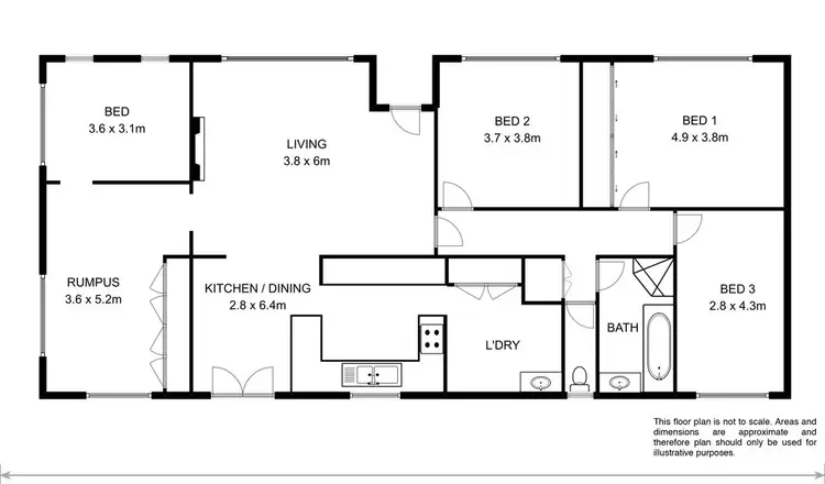 Floorplan of Homely house listing, 280 Mount Charles Road, Lachlan TAS 7140