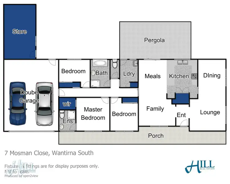 Floorplan of Homely house listing, 7 Mosman Close, Wantirna South VIC 3152