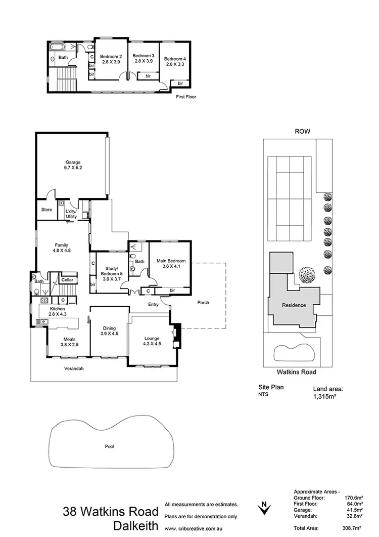 Floorplan of Homely house listing, 38 Watkins Road, Dalkeith WA 6009