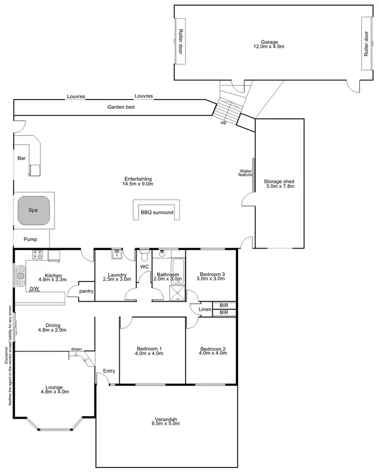 Floorplan of Homely house listing, 12 Dromana Parade, Hayborough SA 5211