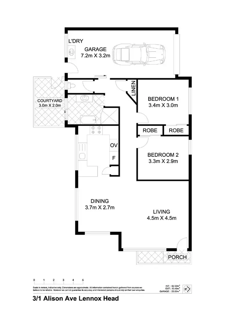 Floorplan of Homely villa listing, 3/1 Alison Avenue, Lennox Head NSW 2478