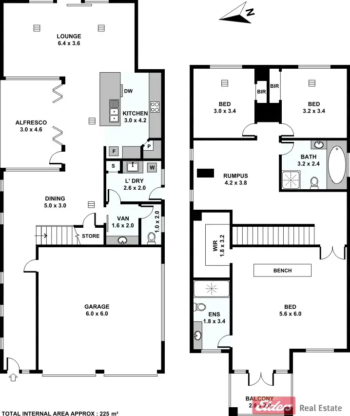 Floorplan of Homely house listing, 10 Stony Way, Mawson Lakes SA 5095