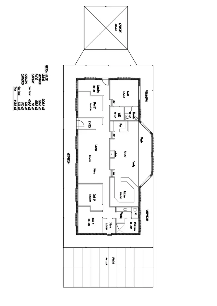 Floorplan of Homely house listing, 104 The Barracks, Cockatoo Valley SA 5351