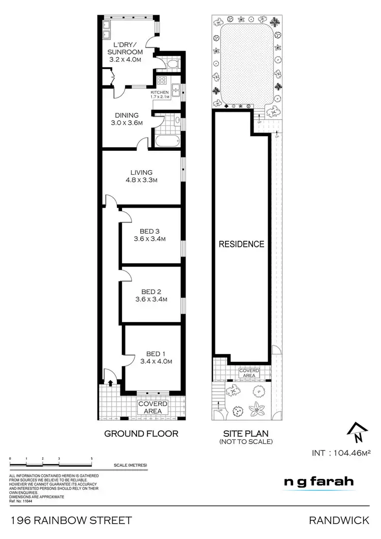 Floorplan of Homely house listing, 196 Rainbow Street, Randwick NSW 2031