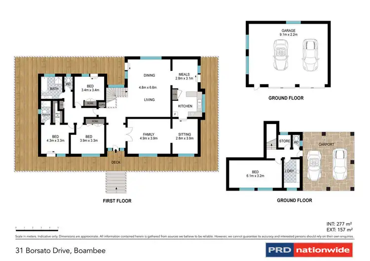 Floorplan of Homely house listing, 31 Borsato Drive, Boambee NSW 2450