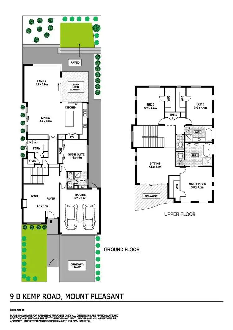 Floorplan of Homely house listing, 9B Kemp Road, Mount Pleasant WA 6153