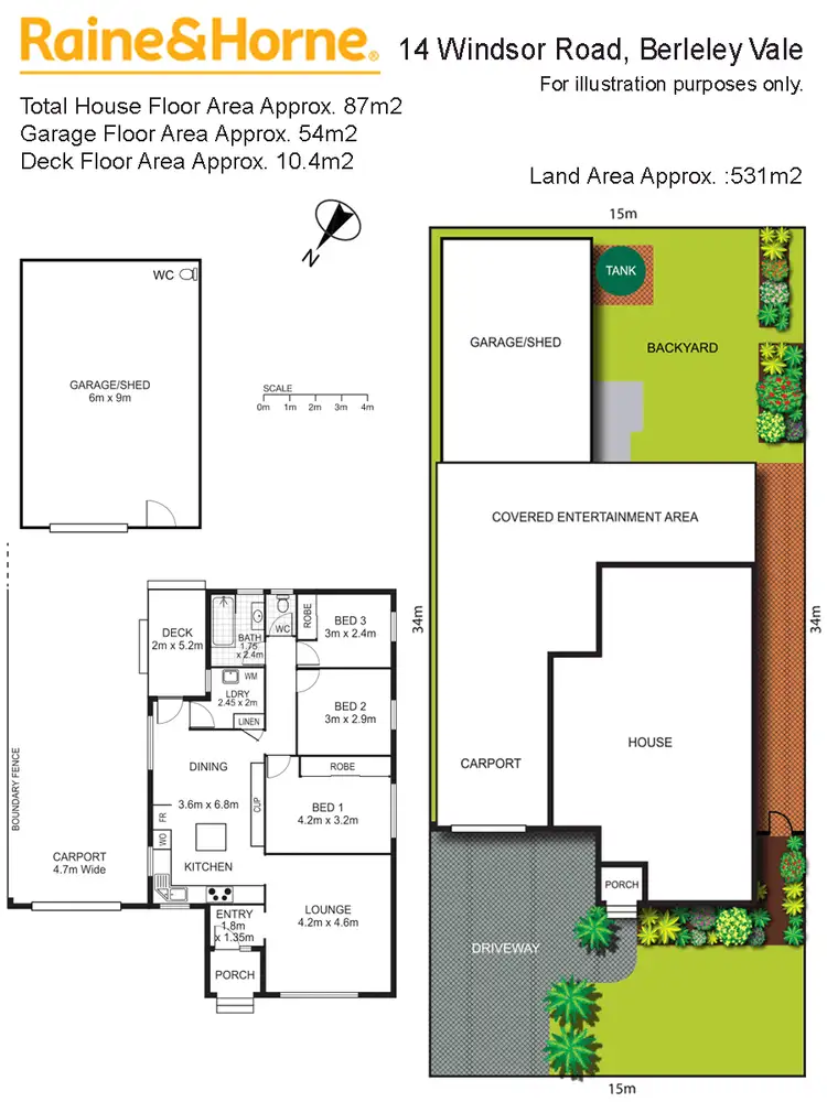 Floorplan of Homely house listing, 14 Windsor Road, Berkeley Vale NSW 2261