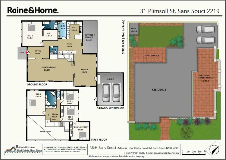 Floorplan of Homely house listing, 31 Plimsoll Street, Sans Souci NSW 2219