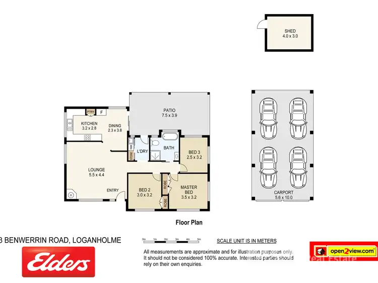 Floorplan of Homely house listing, 33 BENWERRIN ROAD, Loganholme QLD 4129