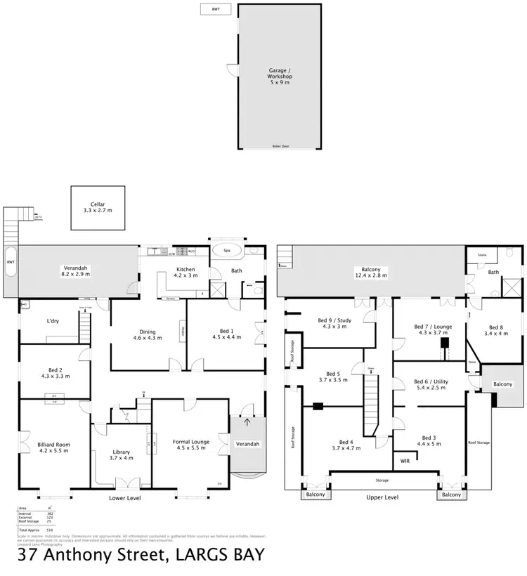 Floorplan of Homely house listing, 37 Anthony Street, Largs Bay SA 5016