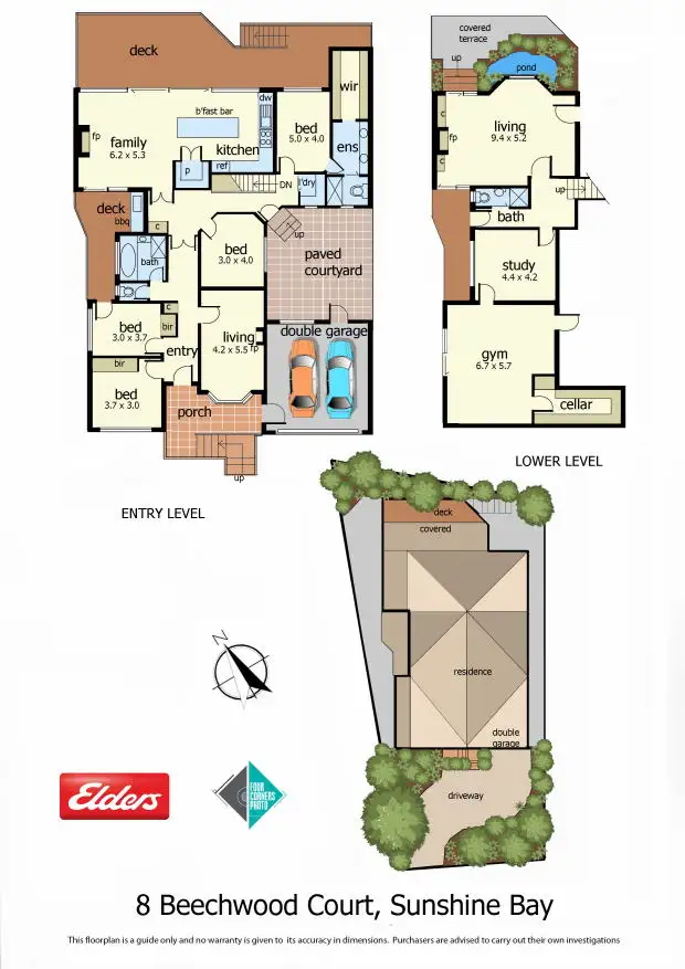 Floorplan of Homely house listing, 8 Beechwood Court, Sunshine Bay NSW 2536
