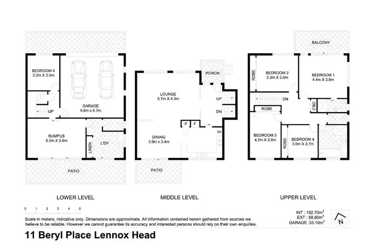 Floorplan of Homely house listing, 11 Beryl Place, Lennox Head NSW 2478