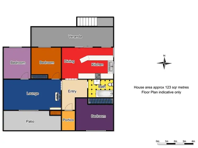 Floorplan of Homely house listing, 10 Racecourse Road, Orange NSW 2800