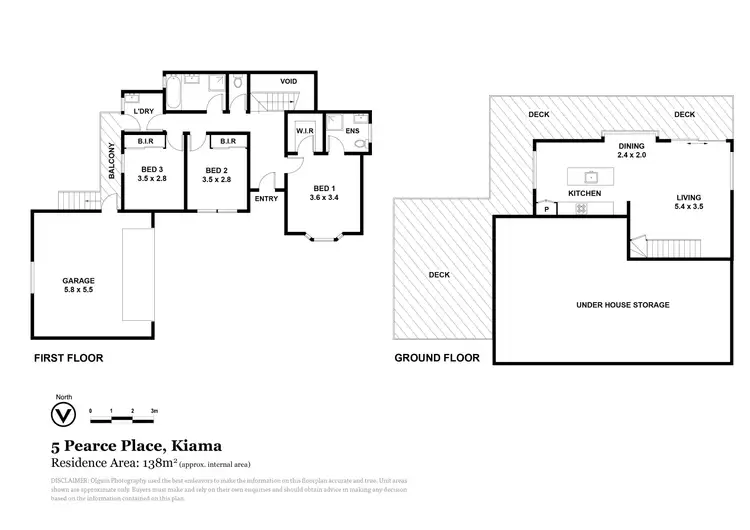 Floorplan of Homely house listing, 5 Pearce Place, Kiama NSW 2533