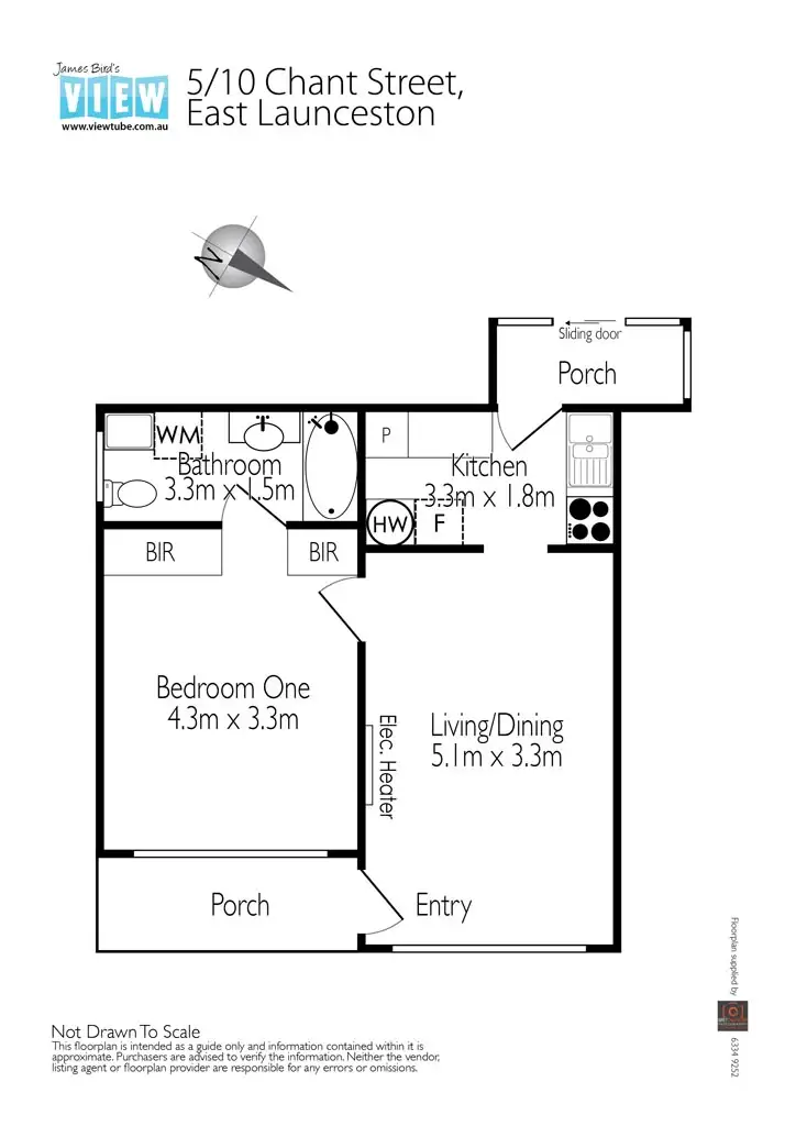Floorplan of Homely house listing, Unit 5/10 Chant Street, East Launceston TAS 7250