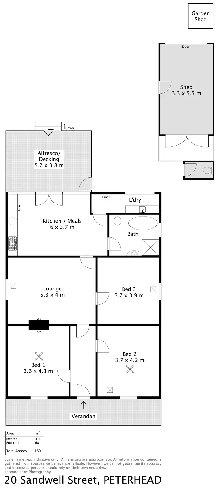 Floorplan of Homely house listing, 20 Sandwell Street, Peterhead SA 5016