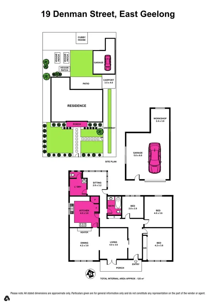 Floorplan of Homely house listing, 19 Denman Street, East Geelong VIC 3219