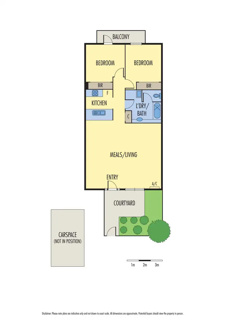 Floorplan of Homely apartment listing, 3/30 Miles Street, Southbank VIC 3006