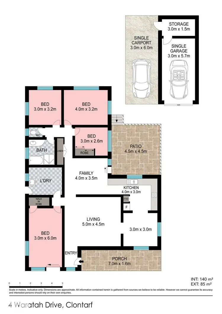 Floorplan of Homely house listing, 4 Waratah Drive, Clontarf QLD 4019