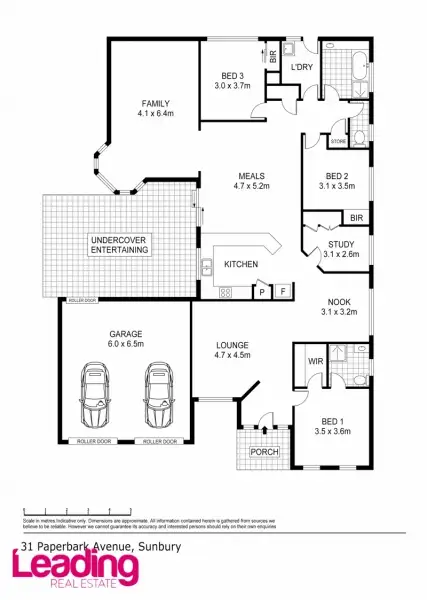 Floorplan of Homely house listing, 31 Paperbark Avenue, Sunbury VIC 3429