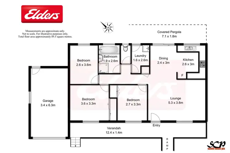 Floorplan of Homely house listing, 1 IBIS PLACE, Catalina NSW 2536