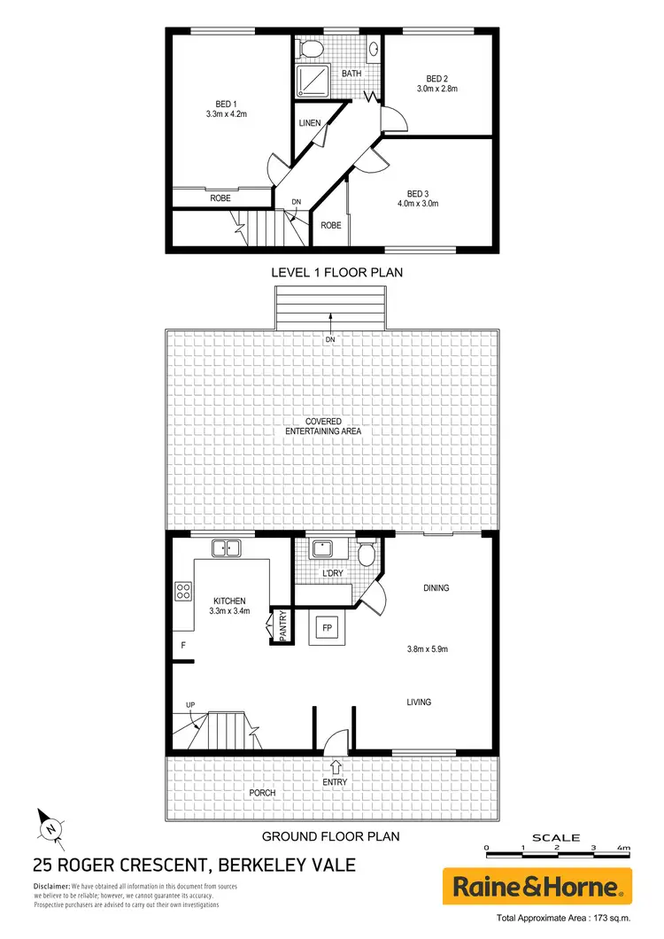 Floorplan of Homely house listing, 25 Roger Crescent, Berkeley Vale NSW 2261