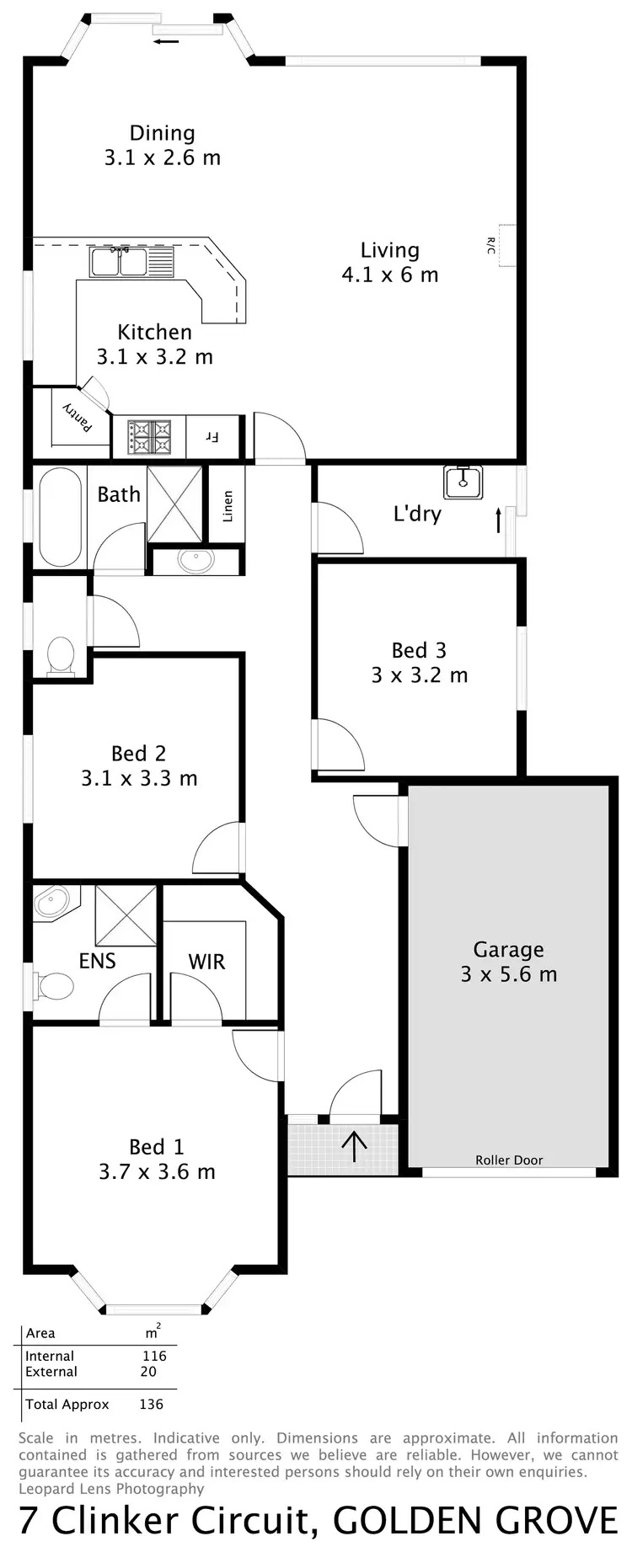 Floorplan of Homely house listing, 7 Clinker Circuit, Golden Grove SA 5125