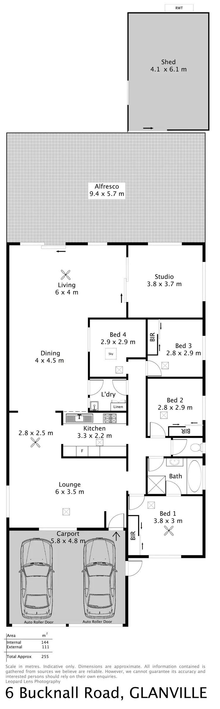 Floorplan of Homely house listing, 6 Bucknall Street, Glanville SA 5015