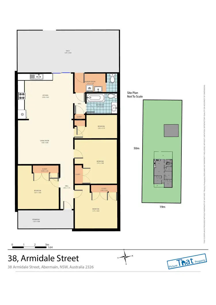 Floorplan of Homely house listing, 38 Armidale Street, Abermain NSW 2326