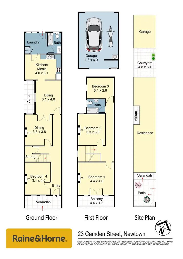 Floorplan of Homely house listing, 23 Camden Street, Newtown NSW 2042