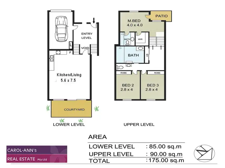 Floorplan of Homely townhouse listing, 7/12-16 Agnes Street, Morningside QLD 4170