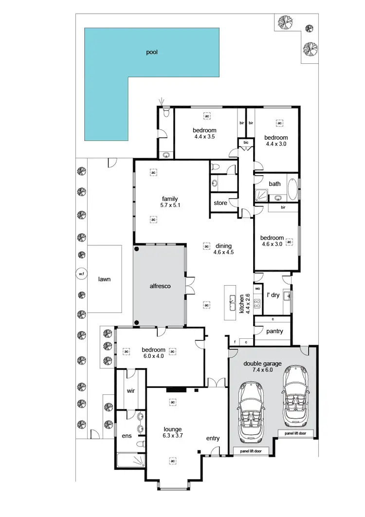Floorplan of Homely house listing, 7 Turner Street, Somerton Park SA 5044