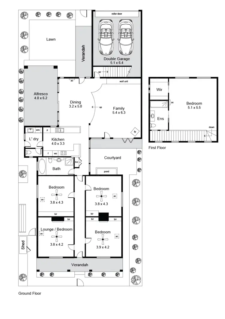 Floorplan of Homely house listing, 8 Darling Street, Medindie SA 5081