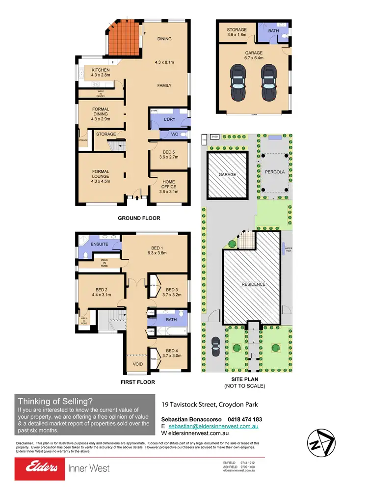 Floorplan of Homely house listing, 19 Tavistock Street, Croydon Park NSW 2133