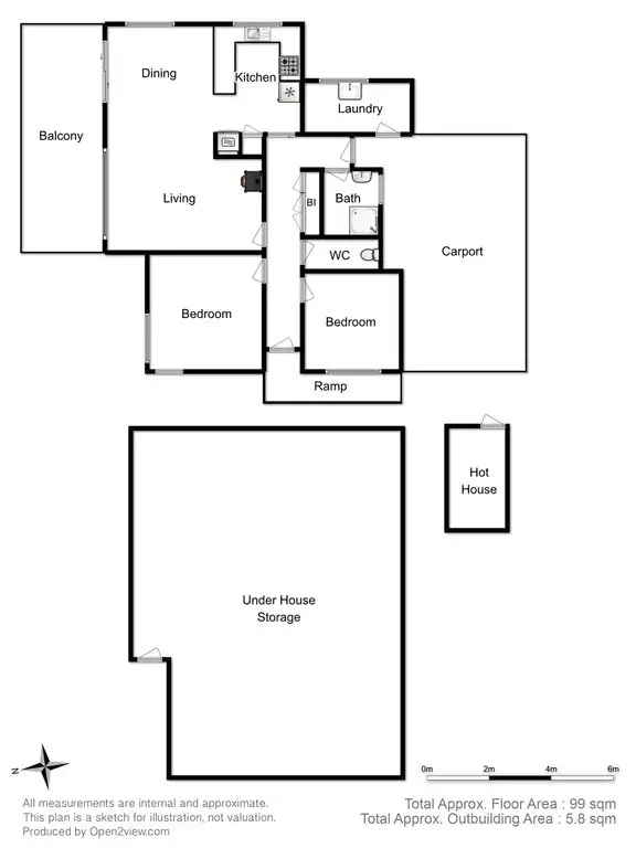 Floorplan of Homely house listing, 18 Ferry Road, Kettering TAS 7155