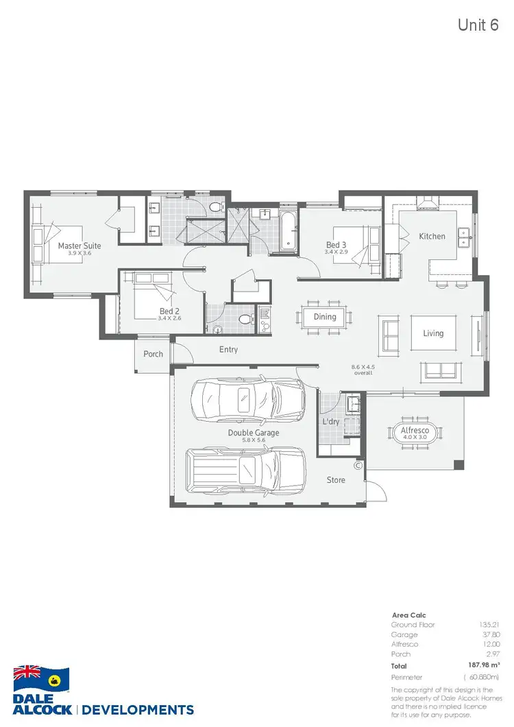 Floorplan of Homely house listing, 6/11 Hardey Road, Maylands WA 6051
