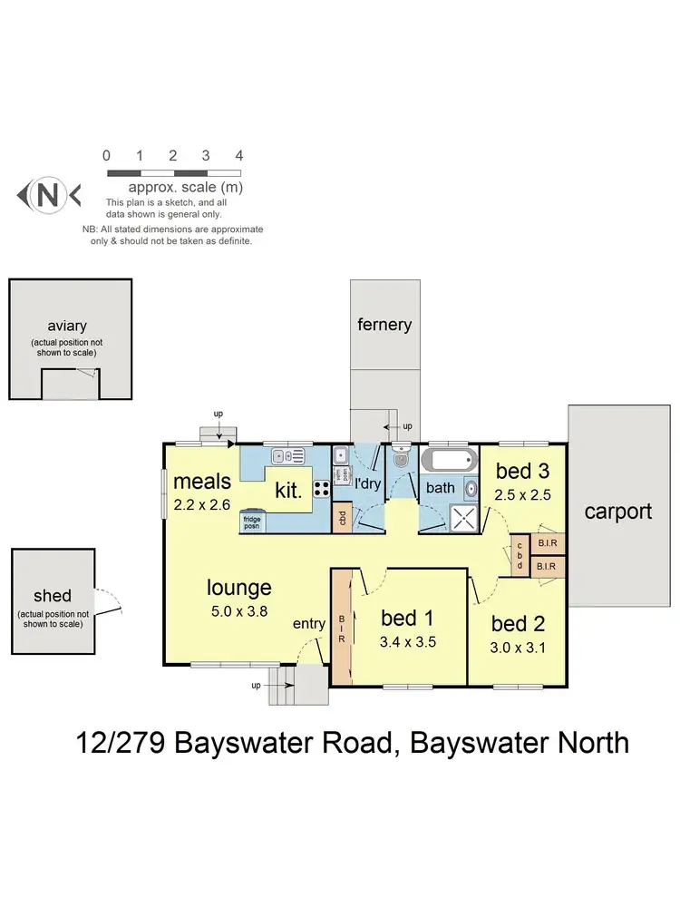 Floorplan of Homely unit listing, 12/279 Bayswater Road, Bayswater North VIC 3153
