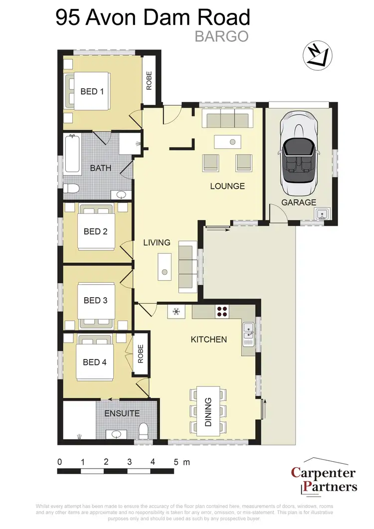 Floorplan of Homely house listing, 95 Avon Dam Road, Bargo NSW 2574