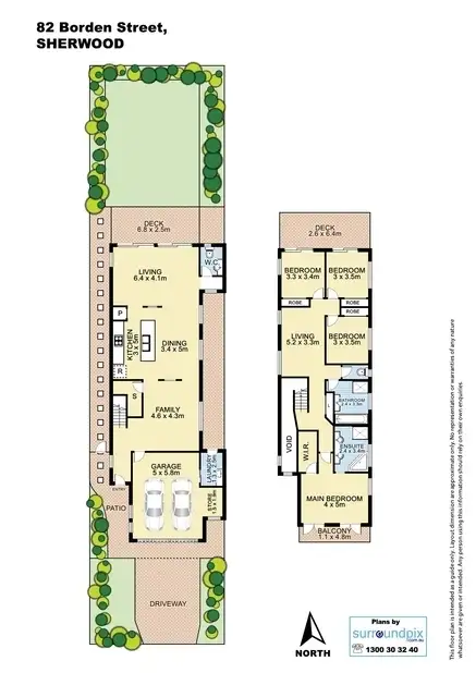 Floorplan of Homely house listing, 82 Borden Street, Sherwood QLD 4075
