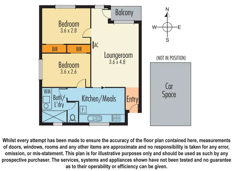 Floorplan of Homely apartment listing, 6/264 Huntingdale Road, Oakleigh VIC 3166