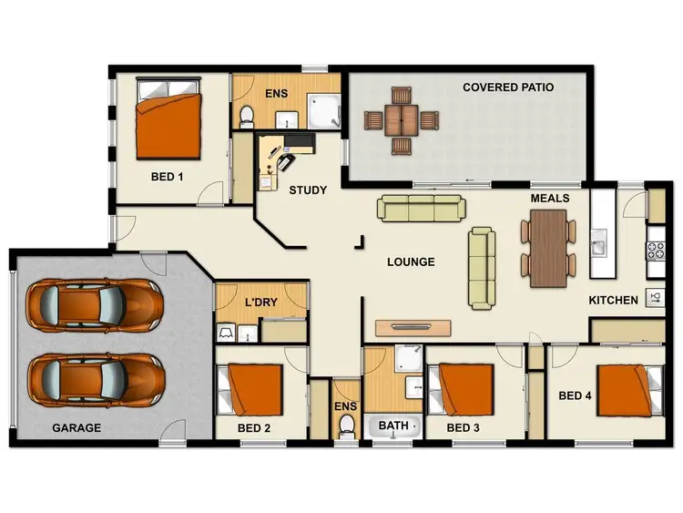 Floorplan of Homely house listing, 175 Macquarie Way, Drewvale QLD 4116