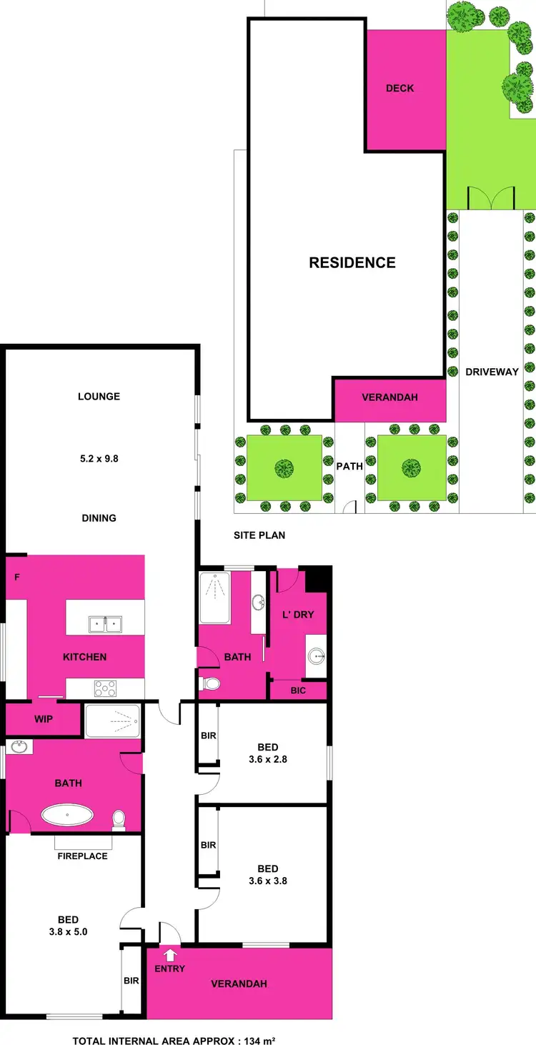 Floorplan of Homely house listing, 17 Coquette Street, Geelong West VIC 3218